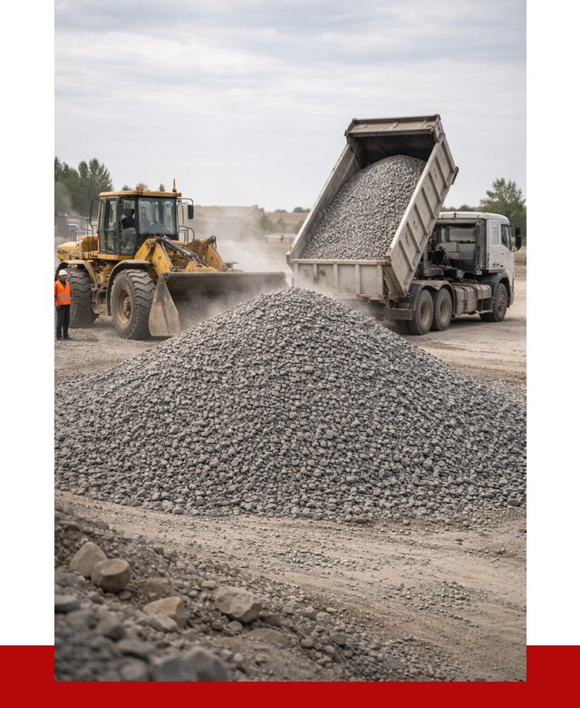 Купить щебень с доставкой в Белове от 2715 руб. | ПРОНЕРУДБлв