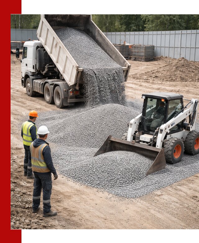 Доставка и продажа гранитного щебня фракции 0-5 в Белове