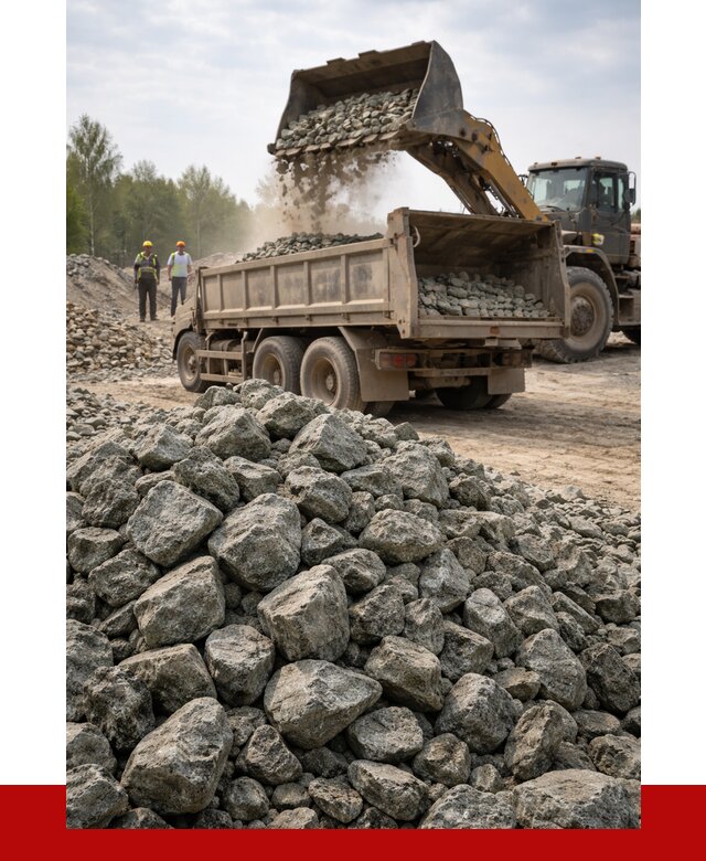 Щебень габбро диабаз фракция 70-150 в Белове от 3041 р.|ПРОНЕРУДБлв