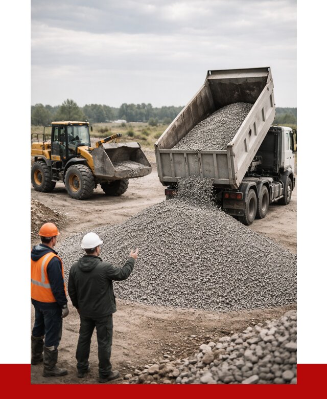 гравийный щебень фракция 3-10 в Белове от 3475 р. ПРОНЕРУДБлв