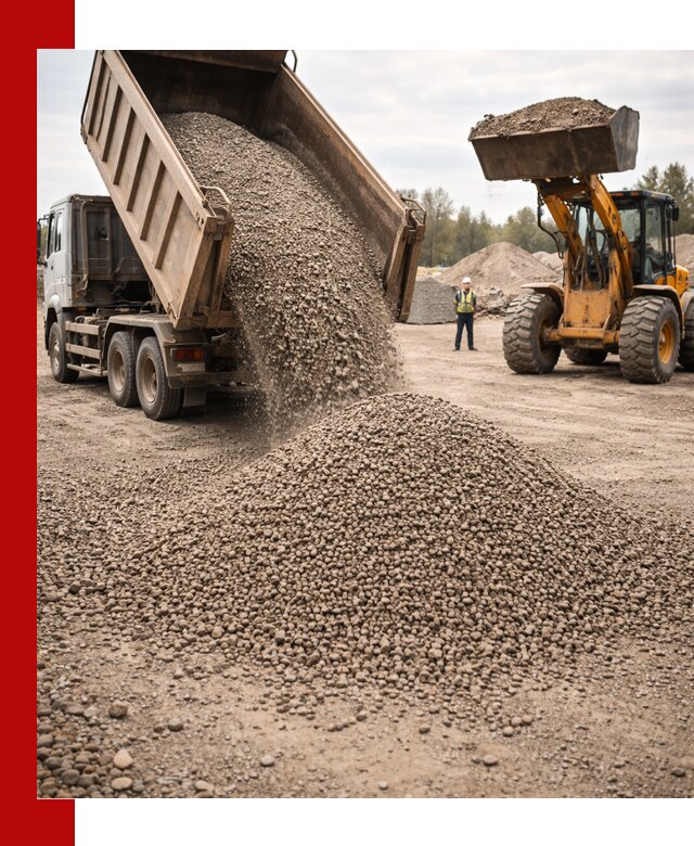 Гравийный щебень фракция 3–10 с доставкой в Белове