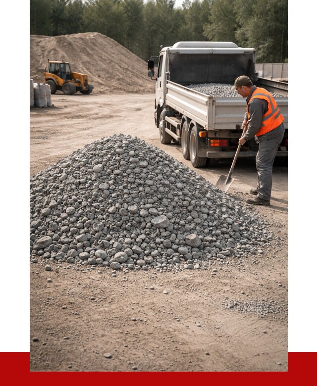 Гравийный щебень фракция 5-10 в Белове от 2389 р. | ПРОНЕРУДБлв