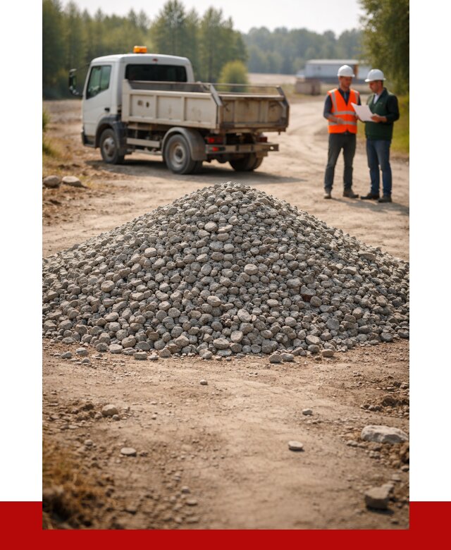 Гравийный щебень фракция 20-40 в Белове от 1303 р. | ПРОНЕРУДБлв