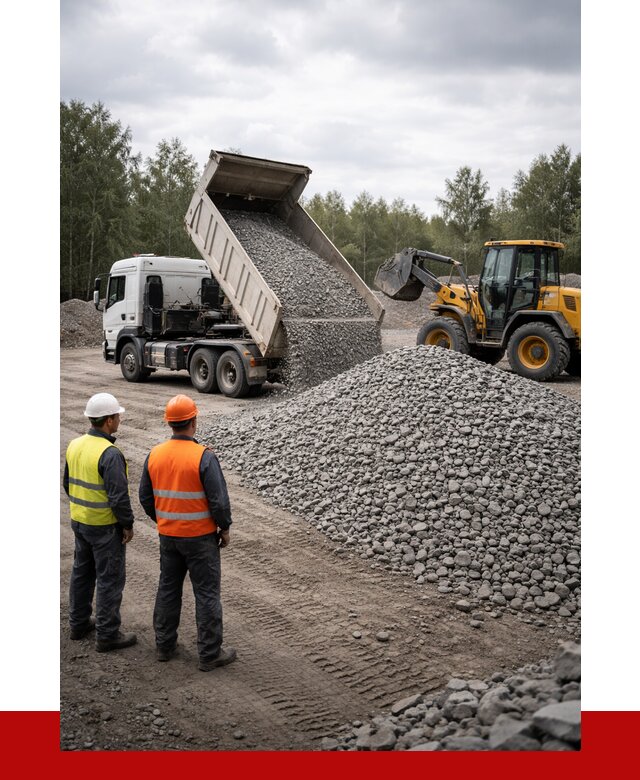 Гравийный щебень фракция 40-70 в Белове от 10316р | ПРОНЕРУДБлв