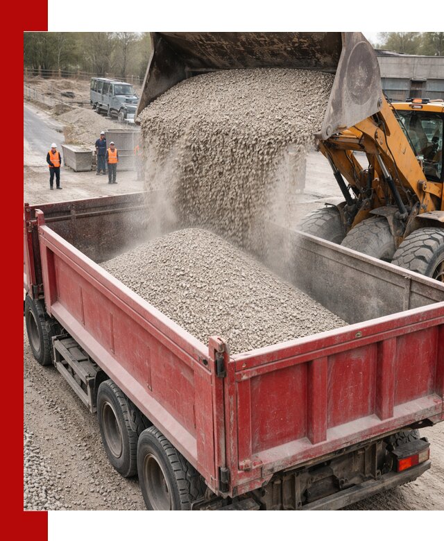 Купить известняковый щебень фракции 0-5 с доставкой в Белове