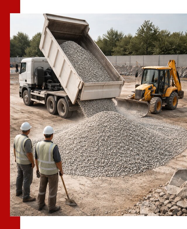 Купить известняковый щебень фракции 5–10 мм с доставкой в Белове