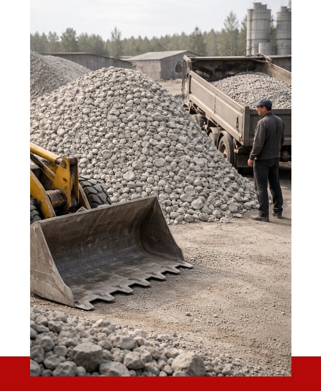 Известняковый щебень фракция 40-70 в Белове от 4561 р. | ПРОНЕРУДБлв