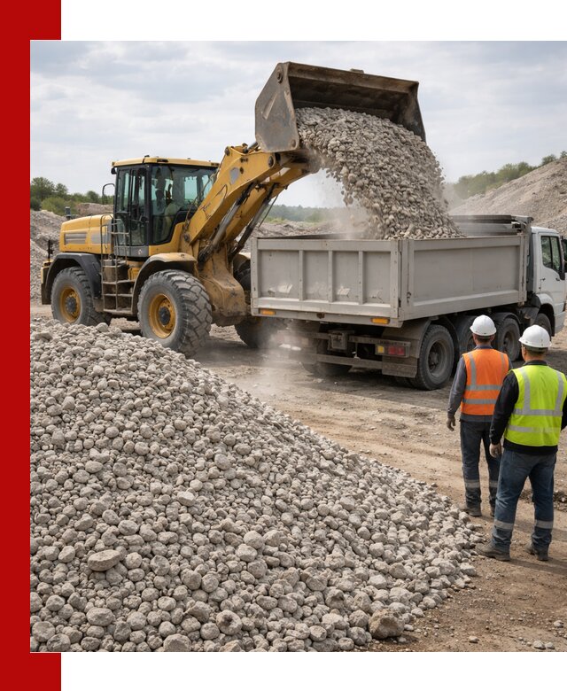 Доломитовый щебень фракция 40–71 доставка и продажа в Белове