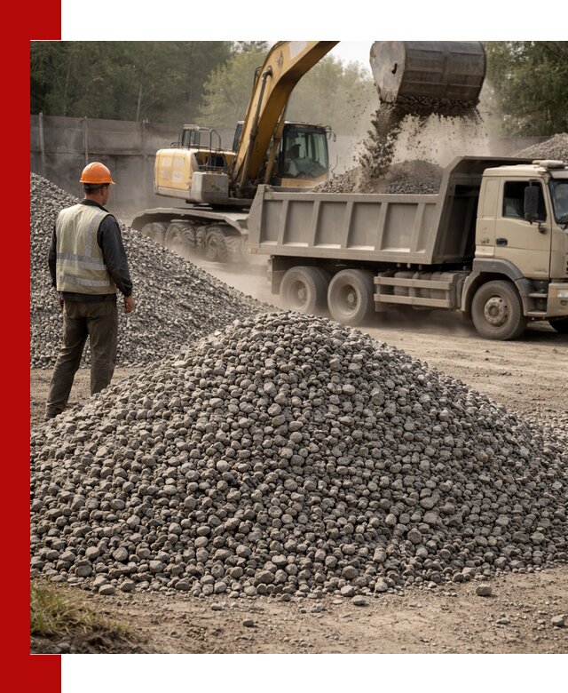 Шлаковый щебень фракция 5-20 с доставкой в Белове