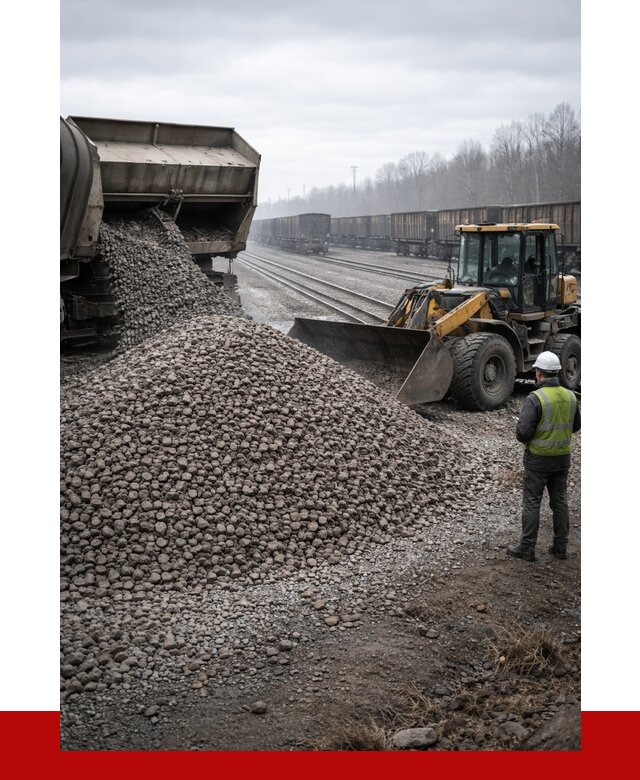Купить железнодорожный щебень в Белове от 3041 р. | ПРОНЕРУДБлв