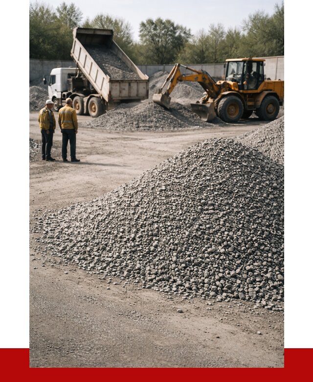 Вторичный щебень фр. 5-20 в Белове от 1737 р. - ПРОНЕРУДБлв