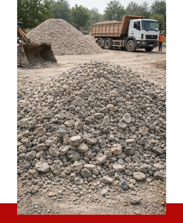 Вторичный щебень фракция 20-40 в Белове от 2389 р ПРОНЕРУДБлв