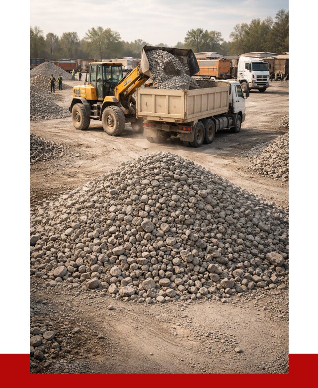 Вторичный щебень фракция 40-70 в Белове от 1889 р, ПРОНЕРУДБлв