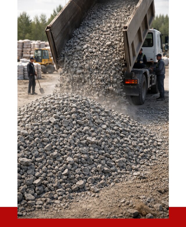 Бетонный щебень фракция 40-70 в Белове от 1955 р. ПРОНЕРУДБлв