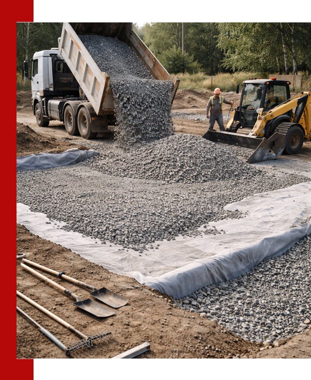 Щебень для фундамента с доставкой в Белове