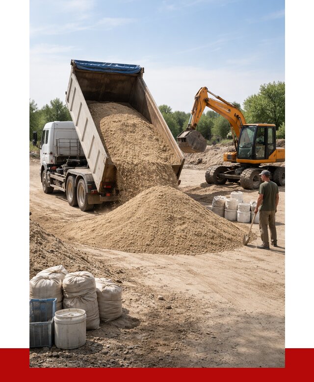 Купить речной песок в Белове от 1303 р. за куб | ПРОНЕРУДБлв