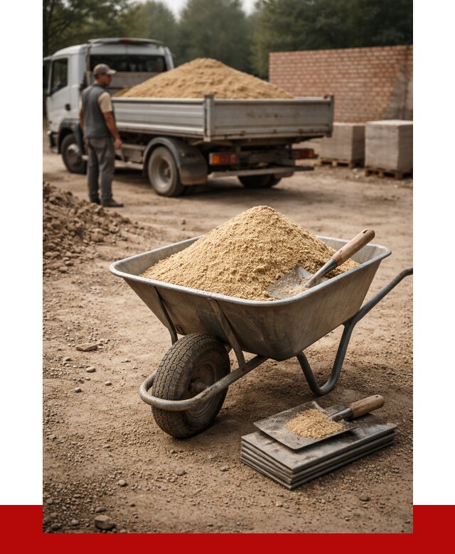 Песок для кладки в Белове с доставкой от 2389 р. | ПРОНЕРУДБлв