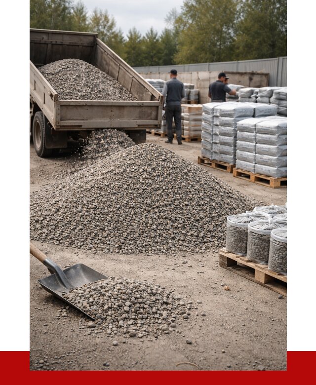 Гравий фракция 5-20 в Белове купить от 2498 р. ПРОНЕРУДБлв