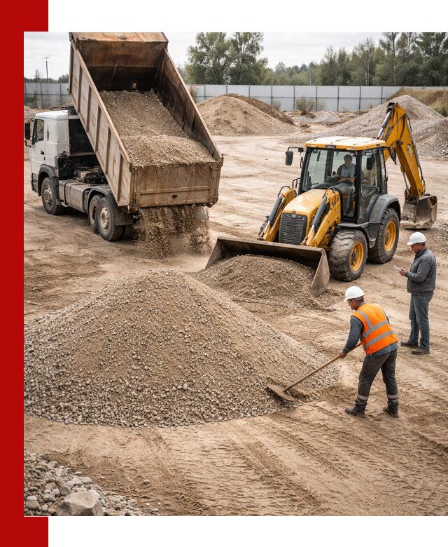 Поставка и доставка ПГС С4 в мешках и самосвалах в Белове