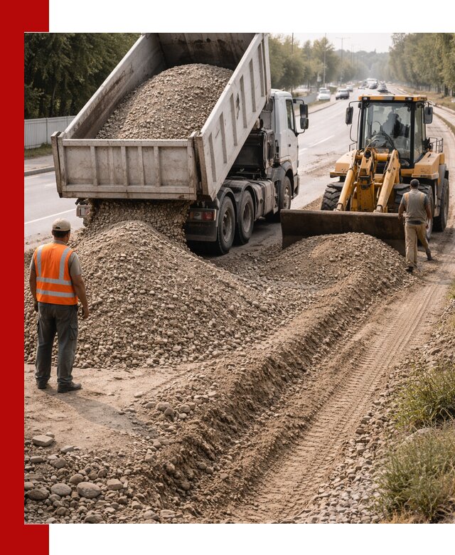 Опгс для устройства дорог и подсыпки в Белове