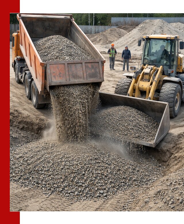 Доставка щпс С9 самосвалами по выгодным тарифам в Белове