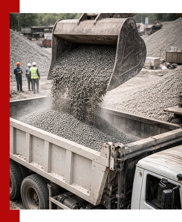 Отсев и крошка для строительства и дорожных работ в Белове