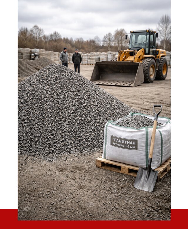 Купить гранитную крошку в Белове от 5212 р. с доставкой | ПРОНЕРУДБлв