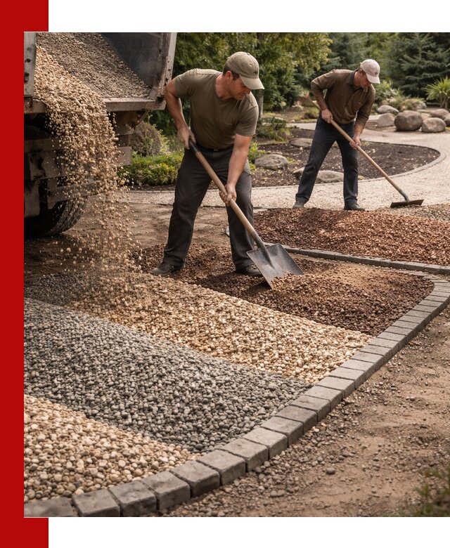 Декоративная крошка для ландшафта в Белове — продажа и доставка