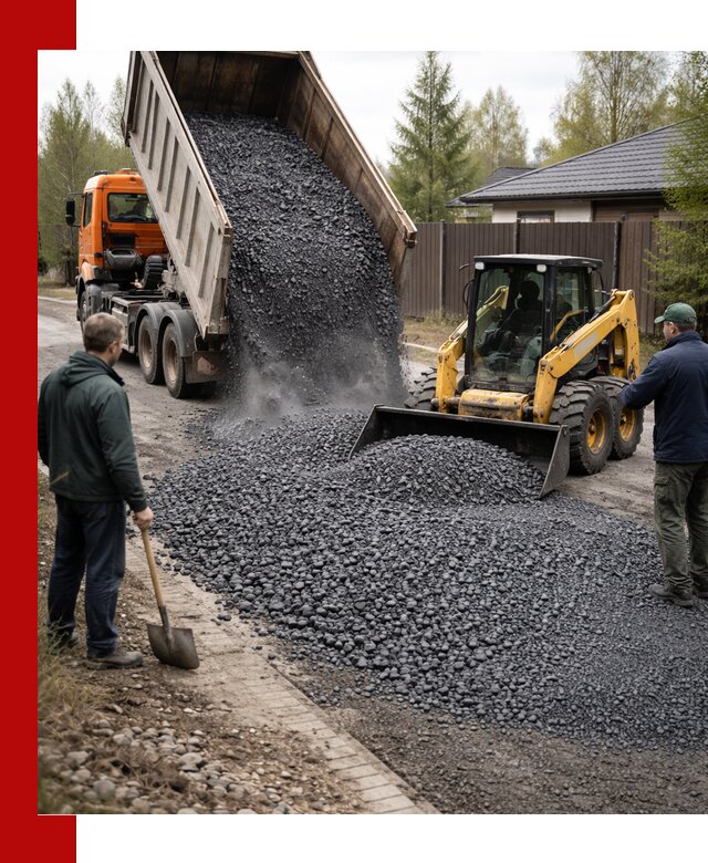 Крошка габбро с доставкой в Белове для строительных работ