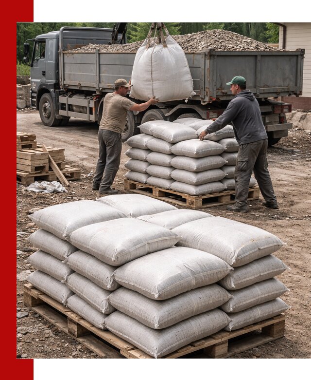 Керамзит в мешках с доставкой в Белове от компании-поставщика
