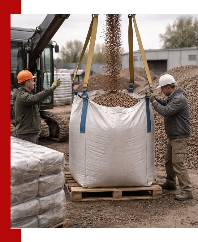 Керамзит в биг-бегах с доставкой в Белове
