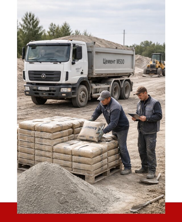 Купить цемент м500 с доставкой в Белове от 5647 р. | ПРОНЕРУДБлв