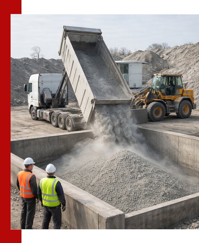 Доставка цемента навалом в Белове крупными партиями