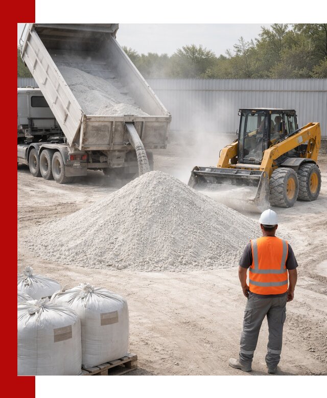 Доставка и продажа известняковой муки в Белове