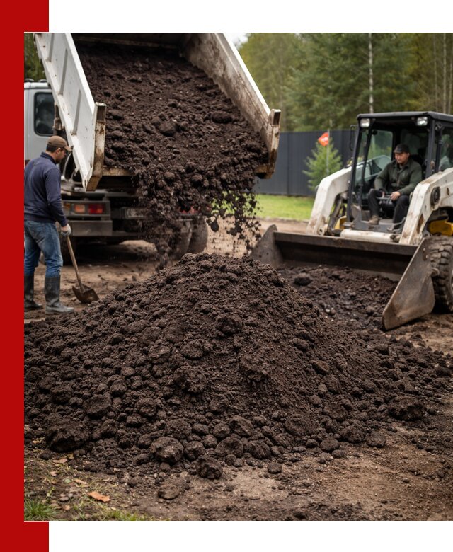 Плодородный грунт с доставкой в Белове для садов и огородов