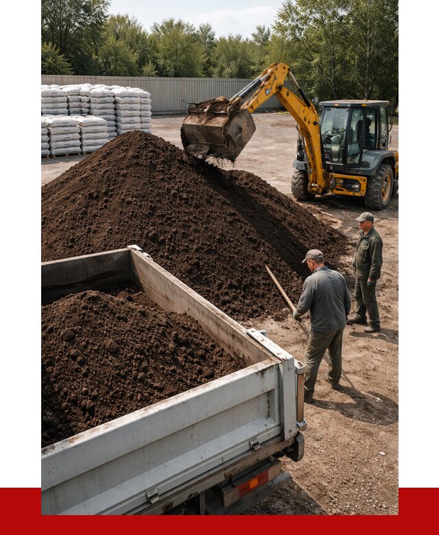 Растительный грунт с доставкой в Белове от 3475 р. | ПРОНЕРУДБлв