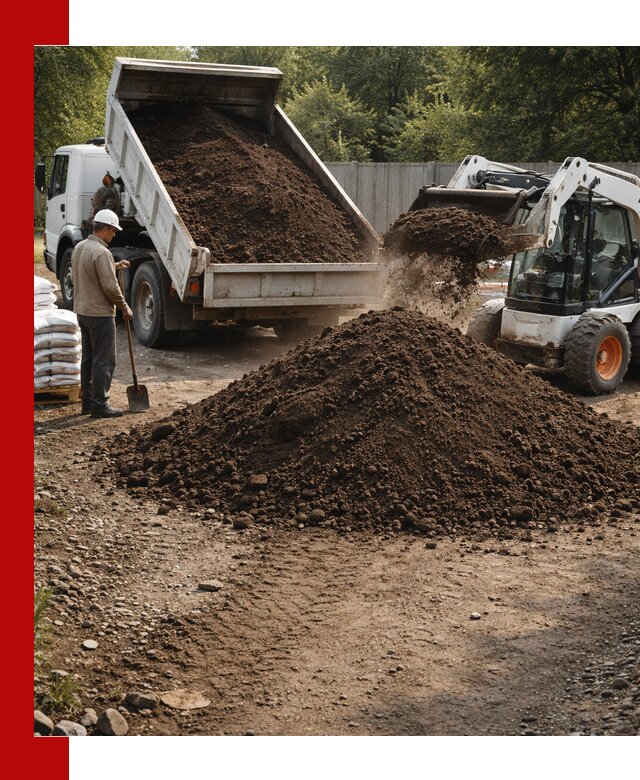 Доставка растительного грунта в Белове от производителя оптом и в розницу
