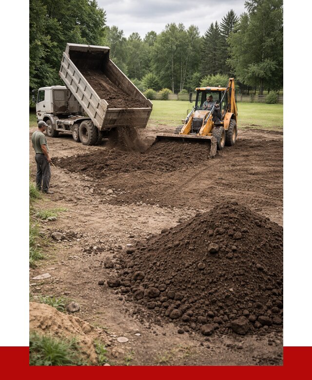 Грунт для выравнивания участка в Белове от 1303 р. | ПРОНЕРУДБлв