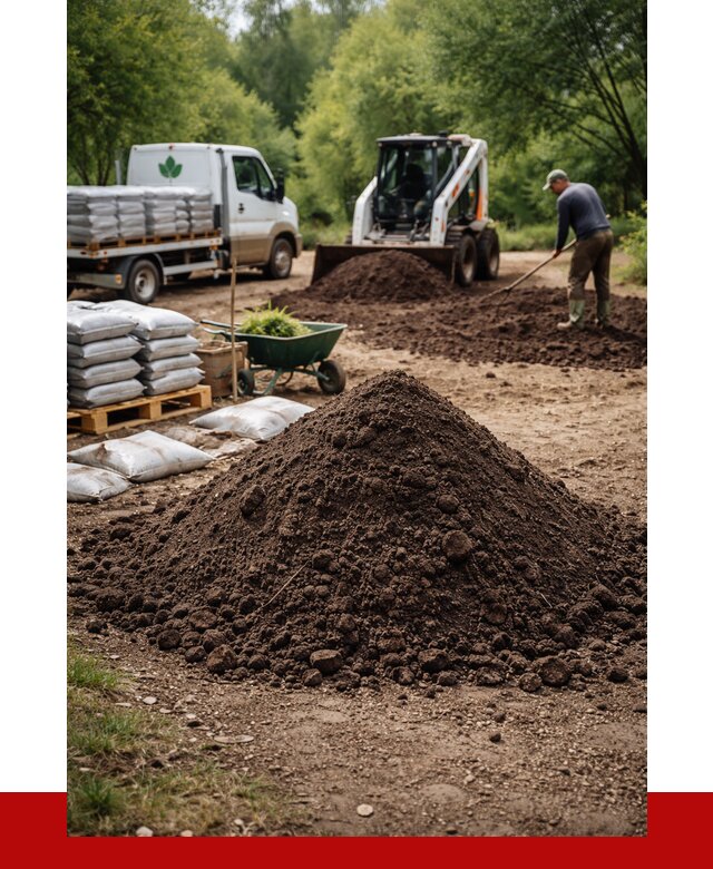 Грунт для озеленения с доставкой в Белове от 1955 р. | ПРОНЕРУДБлв