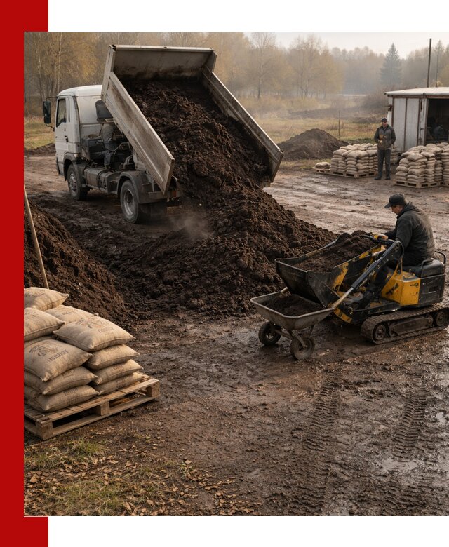 Кислый торф в доставке по выгодным ценам в Белове