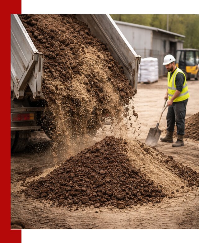 Доставка торфо-песчаной смеси в Белове для строительства и озеленения