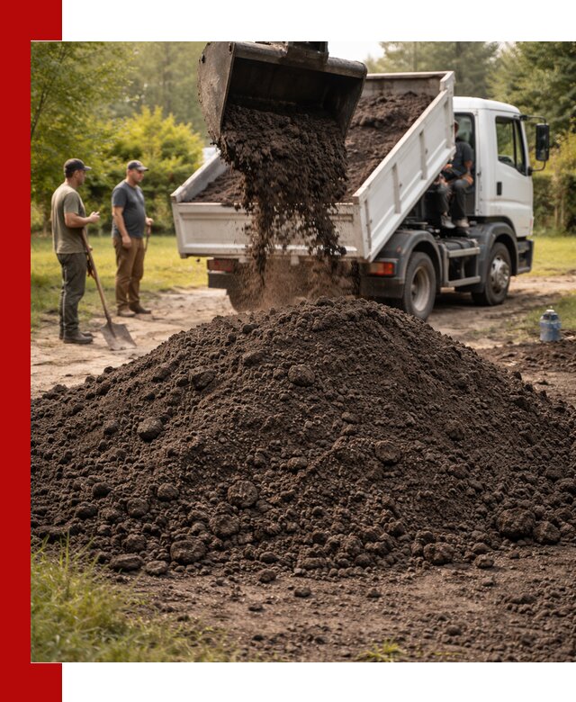 Доставка и продажа чернозема в Белове оптом и в розницу