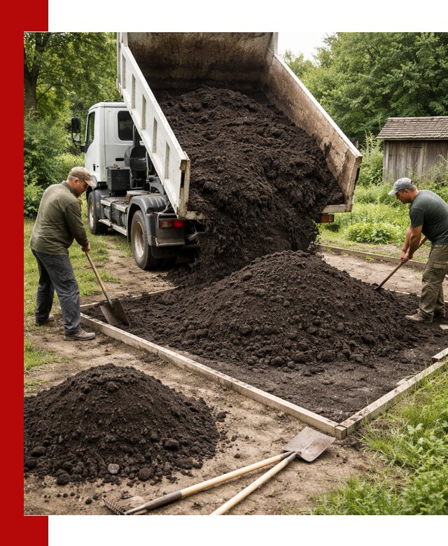 Купить чистый чернозем для огорода с доставкой в Белове