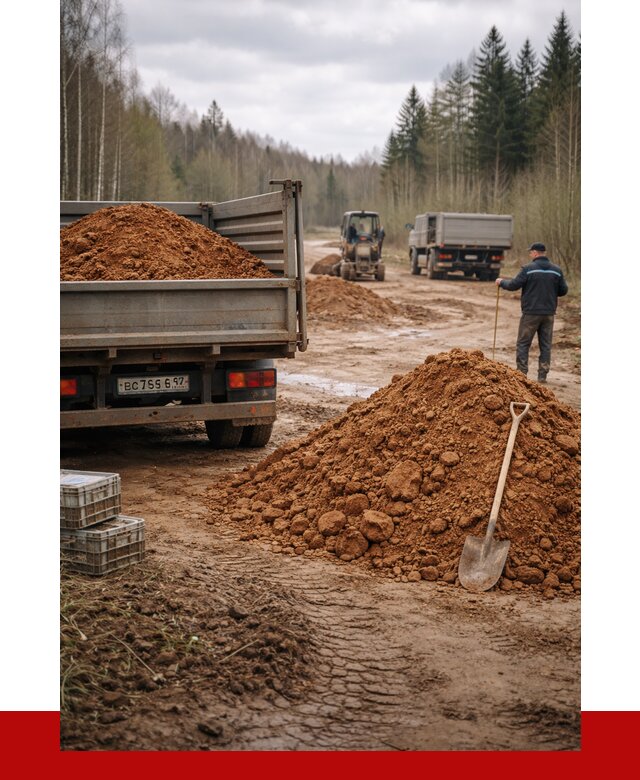 Глина и суглинки в Белове от 4887 р. за куб | ПРОНЕРУДБлв