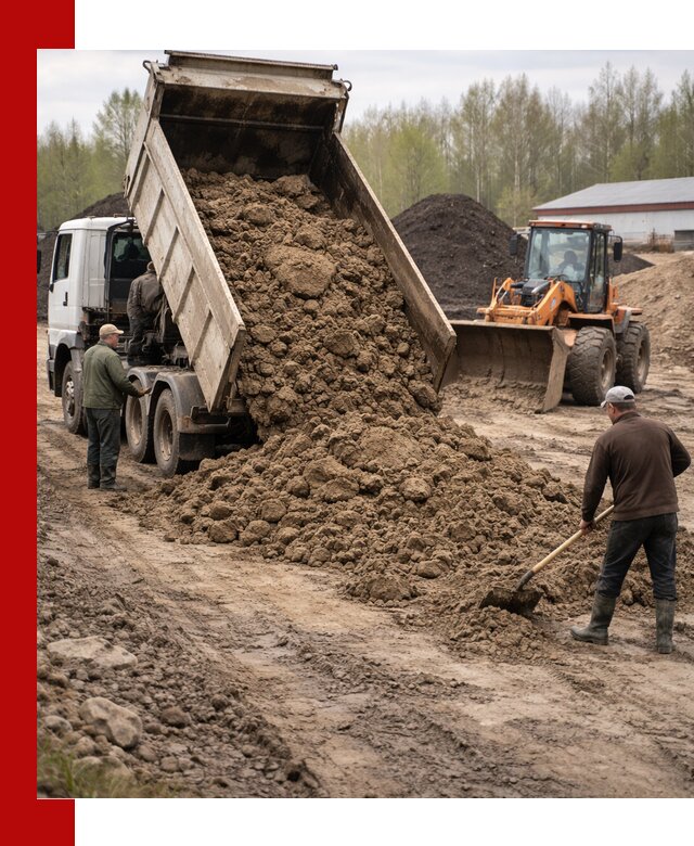 Доставка глин и суглинков в Белове оптом и вкрай