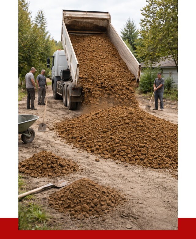 Купить суглинок с доставкой в Белове от 2715 р. за куб | ПРОНЕРУДБлв