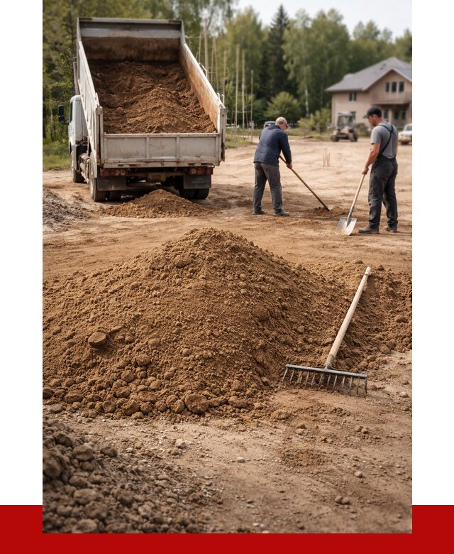 Суглинок для планировки в Белове с доставкой от 4561 р. | ПРОНЕРУДБлв