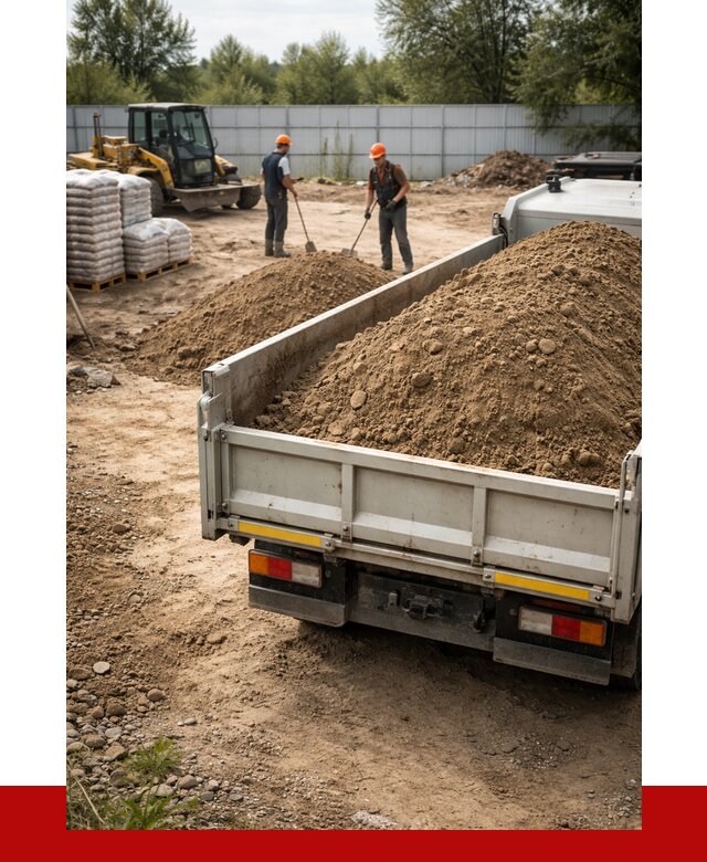 Супесь с доставкой в Белове от 2660 р. за куб | ПРОНЕРУДБлв