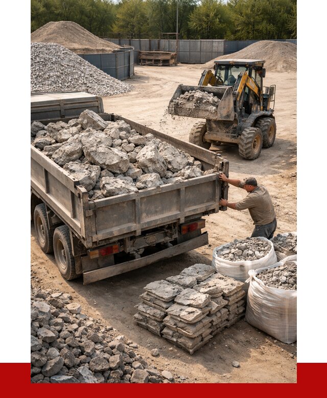 Купить бой бетона с доставкой в Белове от 5212 р. | ПРОНЕРУДБлв