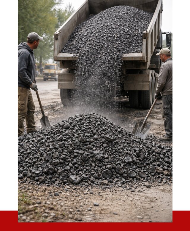 Дробленый асфальт в Белове от 3041 р. с доставкой | ПРОНЕРУДБлв